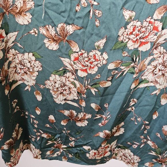 EUC HYPED UNICORN FLORAL SQUARE NECK TANK DRESS SIZE LARGE - Picture 6 of 13